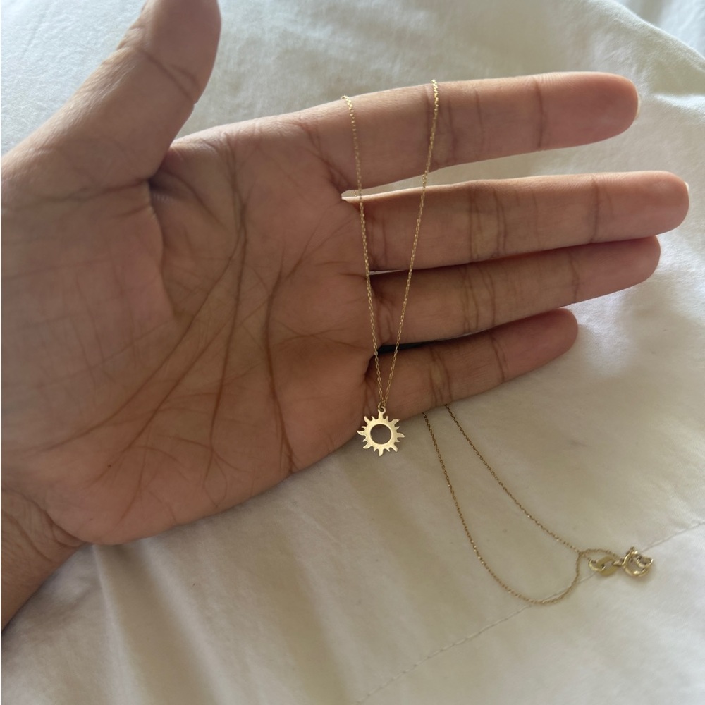 14K Solid Gold Necklace